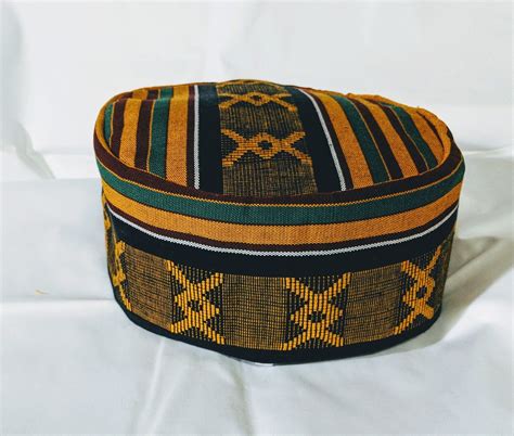 Kufi Hat-kente Cloth - Etsy | Kente cloth, Classy hats, Kente