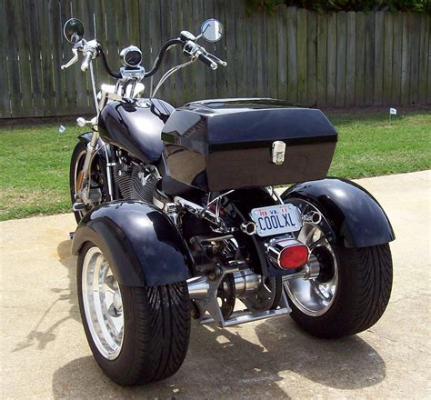 Jill's 2004 Sportster Frankenstein Trike | Harley davidson trike, Sportster, Trike kits