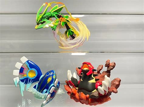 Primal Groudon And Kyogre And Mega Rayquaza