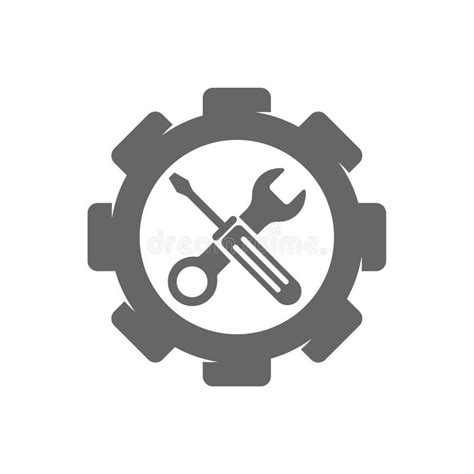 Technical Icon Vector, Engineering Simple Icon Template, Creative Setting Icon Design ...