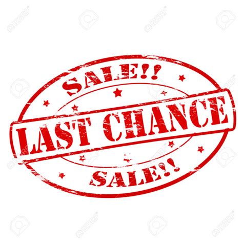 **Last Chance Sale** Warehouse Inventory