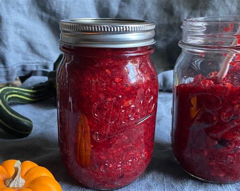 Cranberry Relish — preserved press