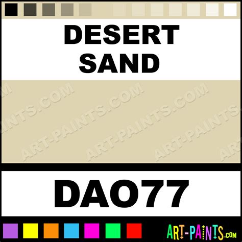 Desert Sand DecoArt Acrylic Paints - DAO77 - Desert Sand Paint, Desert Sand Color, Americana ...