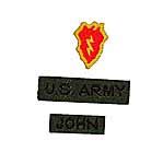 25th Infantry Division Operation Cliff Dweller IV - Patches