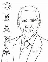 Barack Obama Coloring Sheet By Mrs Arensberg  TPT sketch template