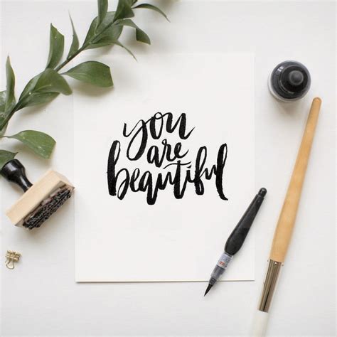 Handy Tips to Create Nice Lettering Calligraphy for Beginners | Hand ...