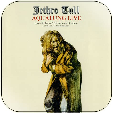 Jethro Tull Aqualung Live Album Cover Sticker