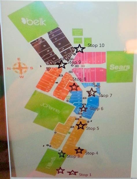 Map of the Independence Mall - Independence Mall