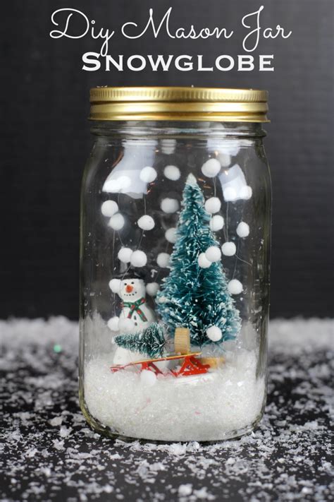 DIY snow globe - Fun Crafts Kids