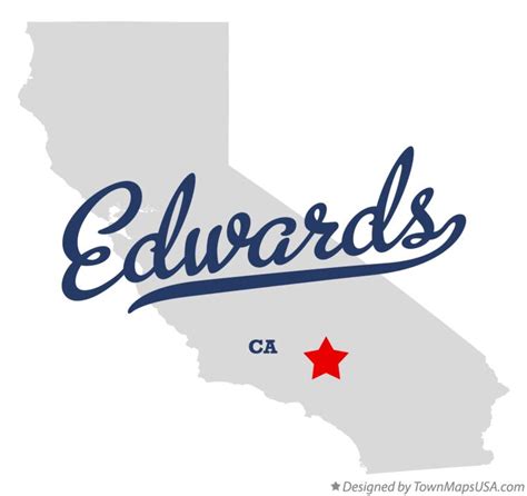 Map of Edwards, CA, California