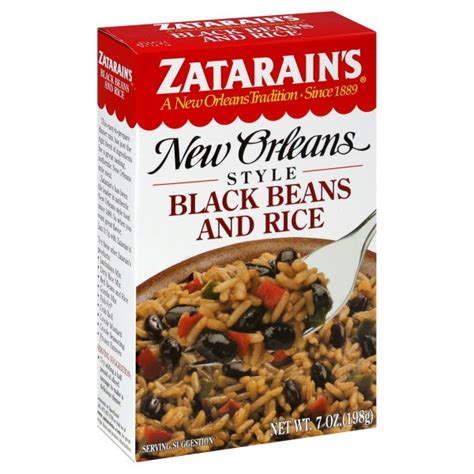 Zatarain's New Orleans Style Rice with Beans Black