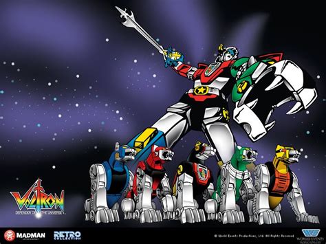 Voltron Wallpaper: Voltron Wallpaper | Voltron, 80s cartoons, Morning cartoon