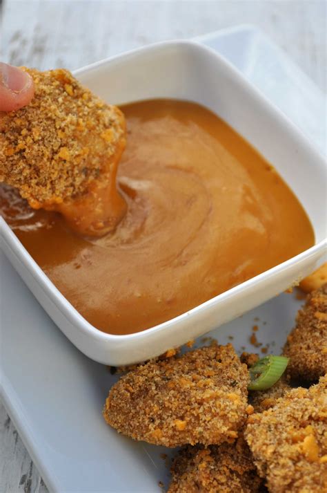 Goldfish Cracker-Crusted Chicken Nuggets with Honey Mustard Dipping ...