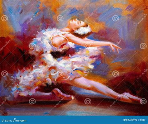 BALLET DANCER oil painting, stunning,ballet dancer, spotlight,theatre ...