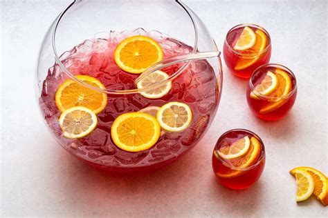 Sparkling Cranberry Punch Non-Alcoholic Drink Recipe