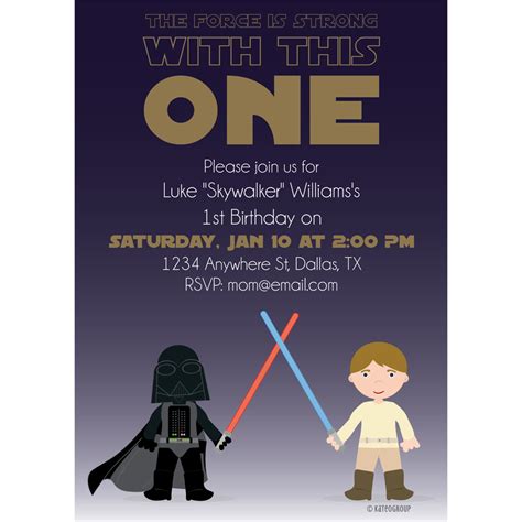 Get Star Wars Birthday Invitations Pics | Free Invitation Template