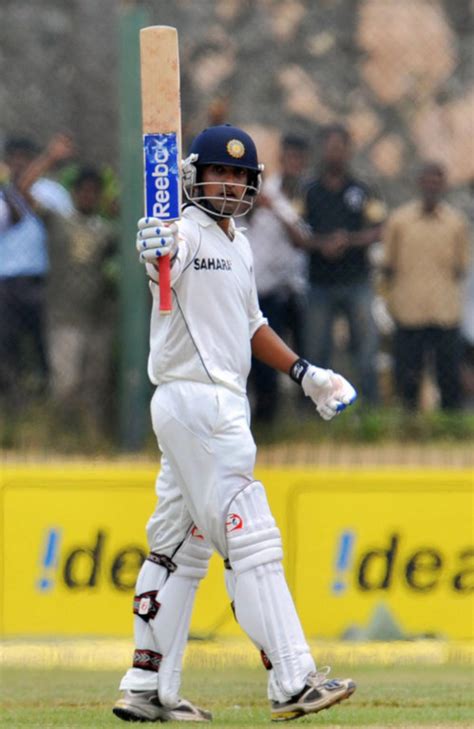 Gautam Gambhir brings up his half-century | ESPNcricinfo.com