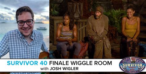 Survivor 40 FINALE Wiggle Room with Josh Wigler