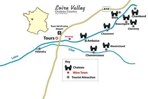 Explore the Châteaux of the Loire Valley | Loire valley chateau, Loire valley, Loire valley map