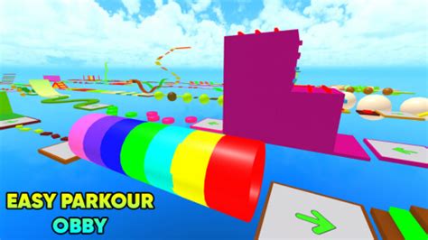 Easy Parkour Obby 175 Stages! - Roblox