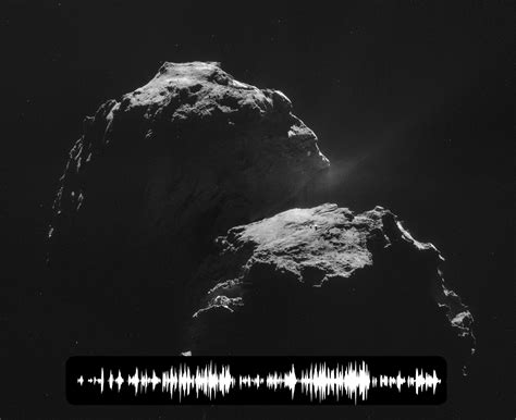 Rosetta Spacecraft Picks Up a Mysterious "Song" From Comet 67P