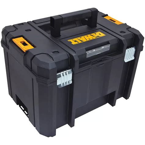 DEWALT TSTAK VI 17-inch Stackable Deep Tool Storage Box | The Home Depot Canada