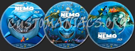 Finding Nemo 3D blu-ray label - DVD Covers & Labels by Customaniacs, id ...