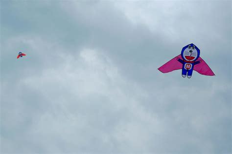 Flying Doraemon in Shenzhen