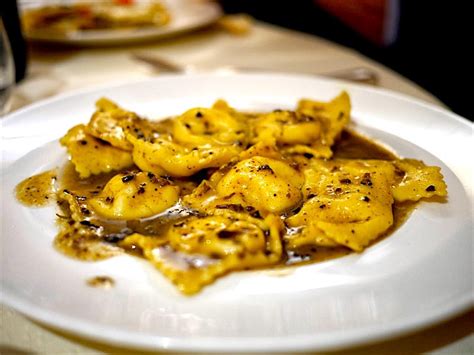 The Hirshon Umbrian Agnolotti In Truffle Sauce - Agnolotti Al Tartufo Nero Di Norcia - The Food ...