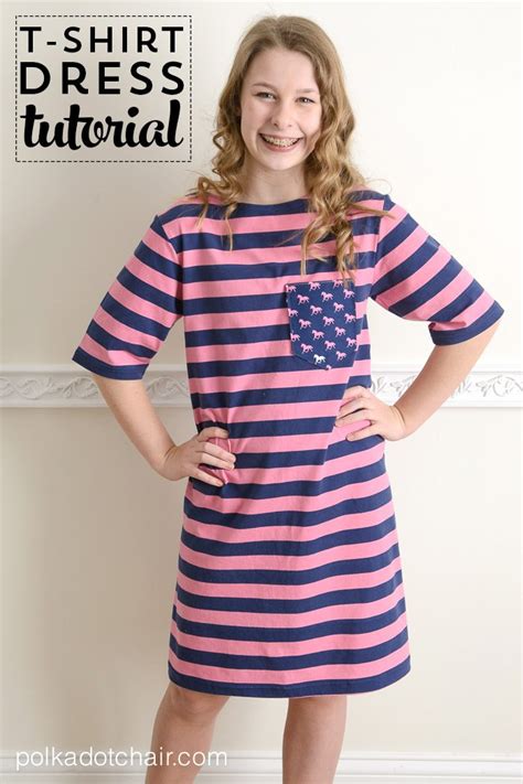 21+ Designs T Shirt Dress Patterns To Sew - FestaFredric