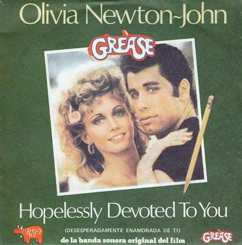 Olivia Newton-John – Hopelessly Devoted To You (1978, Vinyl) - Discogs