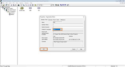 S7-300/400 PLC programming using Siemens’ SIMATIC Manager (Step 7)