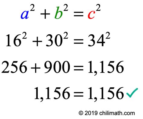 Generating Pythagorean Triples | ChiliMath