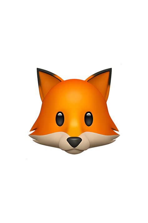 Adorable Fox Emoji