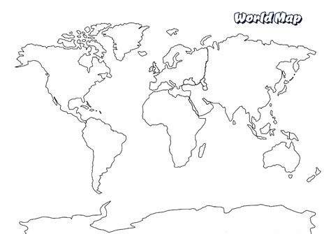 List Of Simple Labeled World Map 2022 - vrogue.co