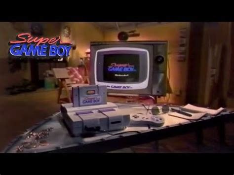 Nintendo "SUPER GAME BOY" Commercial (1994) : Gameboy