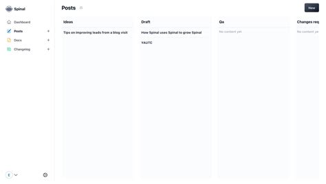 Kanban Workflow | Spinal