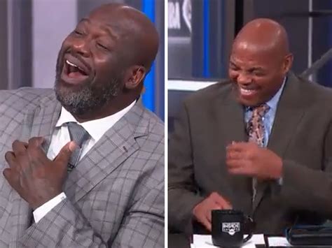 Shaq, Charles Barkley Can't Control Laughter In Hilarious Scene On 'NBA ...