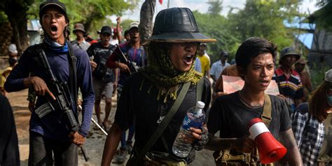 Civil war in Myanmar: The resistance is unexpectedly strong - News in ...