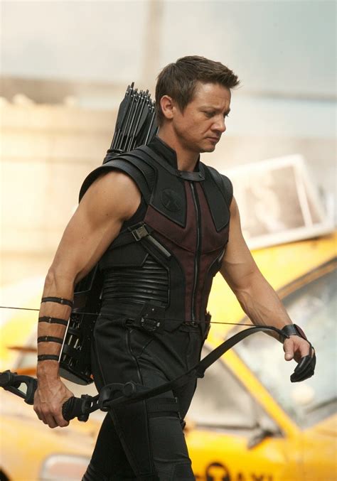 Jeremy Renner Picture 61 - On The Film Set of The Avengers