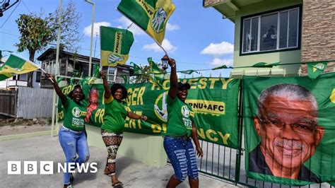 Guyana election: US concerned over 'electoral fraud'