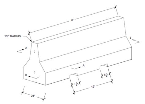 jersey barrier dimensions length - Leonia Durr