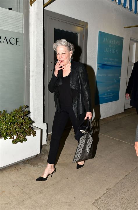 Bette Midler at Giorgio Baldi in Santa Monica 04/21/2023 • CelebMafia