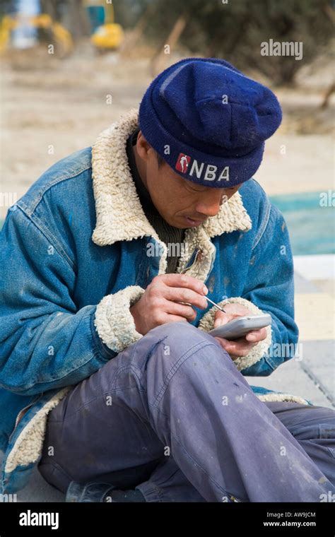 2008 Beijing Olympic National Stadium under construction Stock Photo ...