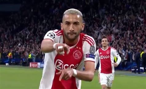 Hakim Ziyech Champions League best goals highlights