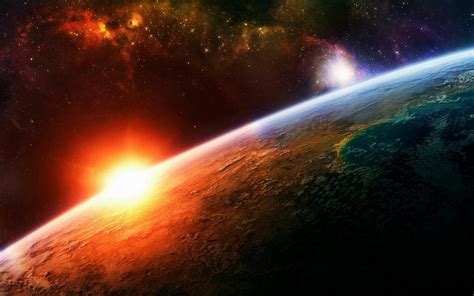 Space Sunrise Wallpaper - Amazing Space!!! Wallpaper (37899124) - Fanpop