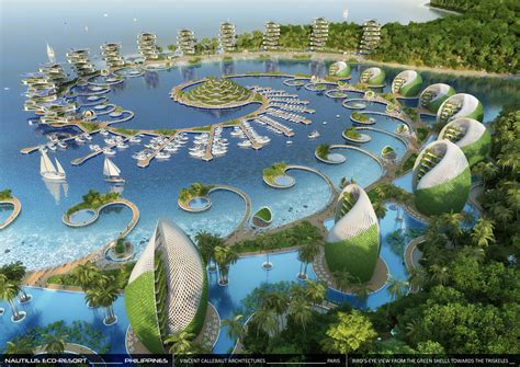 Vincent Callebaut Envisions Shell-Inspired Eco-Tourism Resort in The Philippines | ArchDaily