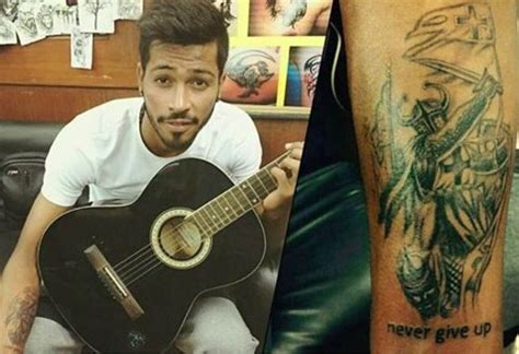 Hardik Pandya’s 8 Tattoos & Their Meanings - Body Art Guru