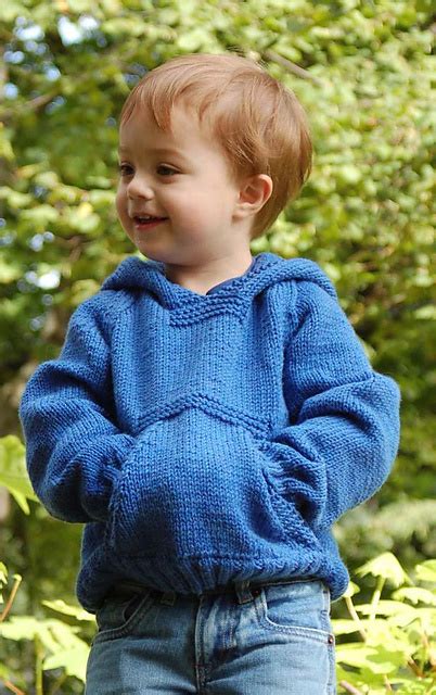 Little One Hoodie Knitting Patterns - In the Loop Knitting