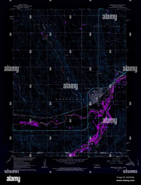 Benkelman nebraska map hi-res stock photography and images - Alamy